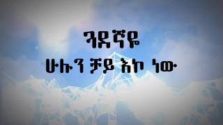 Guadegnaye Lyric Video with Rapጓደኛዬ የግጥም ቪዲዮ [upl. by Werdnael903]