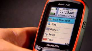 2012 Garmin Astro How to START NEW HUNT  MARK TRUCK [upl. by Missi]