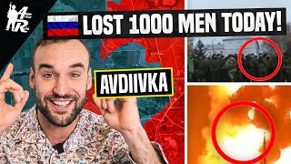 Russia lost 1000 men today  Ukrainian War Update [upl. by Yessac488]