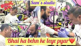 BHAI KA BEHN KE LEYE PYAR ❤️  VLOG  TRENDING  DEHRADUN  tattoo vlog dailyvlog youtube [upl. by Reivaxe]