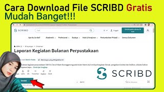 Cara Download File Scribd Mudah Banget [upl. by Einttirb826]