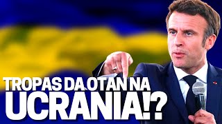 França Canadá e Estônia querem tropas da OTAN na Ucrânia Putin “retaliação nuclear é provável” [upl. by Annaer29]