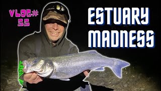 Sea Fishing Uk  Estuary Madness  Digging worm and Fishing For Bass and Bream  Bassmans Vlog55 [upl. by Ive]