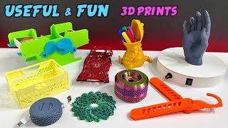 Best Useful and Fun 3D Prints [upl. by Marchal572]