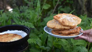 Iranian rural sweets Chalbak [upl. by Hershell]