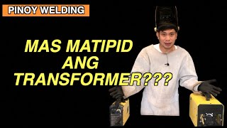 ALIN ANG MAS MATIPID SA KURYENTE ANG TRANSFORMER OR INVERTER WELDING MACHINE [upl. by Lebanna]