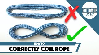 Learn How to Coil Braided Rope Correctly [upl. by Frayne]