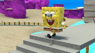 Falling down the stairs SpongeBob [upl. by Searle]