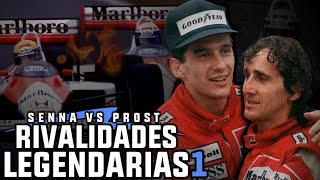 RIVALIDADES LEGENDARIAS DE F1 AYRTON SENNA VS ALAIN PROST Cap Final Parte 1 [upl. by Neu]