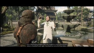 Red Dead Redemption 2 A Chelonian Preacher In Saint Denis [upl. by Kenta]