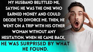 My Husband Disrespected Me and Went on a Trip with Another Woman but It Ended Unexpectedly [upl. by Onitrof615]