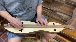 McSpadden 4FH26WS Mountain Dulcimer [upl. by Sancha]