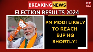 Election Results 2024 Live PM Modi To Reach BJP HQ Soon Voting Trends And What Lies Ahead For NDA [upl. by Arun183]