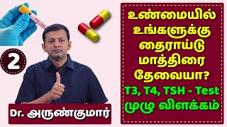 உண்மையில் உங்களுக்கு தைராய்டு மாத்திரை தேவையா Do u really need thyroid medications  Dr Arunkumar [upl. by Hefter246]