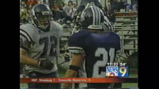 OVAC football 2003  Clay Battelle v Weirton Madonna [upl. by Ytima643]