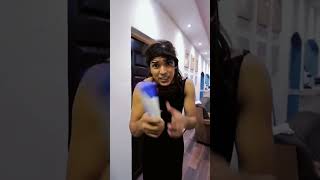 Se acabo el shampoo 🤣🤣 youtubeshorts comedy larin shorts [upl. by Bille]