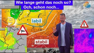 Juni auf Abwegen Eher so wie früher  und das geht noch länger so Kurzer HitzePeak dann gemischt [upl. by Aela]