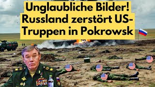 Unbedingt anschauen Russland zeigt Aufnahmen von der Eliminierung von USSoldaten in Pokrowsk [upl. by Aryamo627]