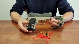 Mini Colt M1911 Auto Shell Ejection Toy Gun Unboxing 2024 [upl. by Yerffoej]