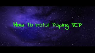 How to install Paping TCP Ping [upl. by Enimaj984]