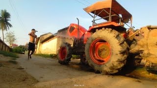 Kubota 5502 4wd tractor high pressure dhulai [upl. by Faubert693]