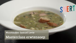 Masterclass erwtensoepsnert met Samuel Levie [upl. by Ettelrats]