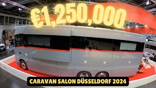 The SECRETS of a €1250000 MOTORHOME  Caravan Salon Düsseldorf 2024 [upl. by Kelby]