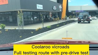 Coolaroo vicroads drive test route area  including with predrive test  Melbourne Australia [upl. by Karen]