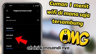 Cara Menghubungkan Wifi Di mana saja Terbaru 2024 [upl. by Artenal]