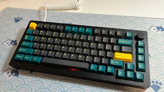 creamiest keyboard yet  JERRZI Rouge 九紫胭脂軸  Monsgeek M1W LORAS [upl. by Sunil]