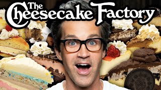 We Tried EVERY Cheesecake Factory Cheesecake [upl. by Tlaw]