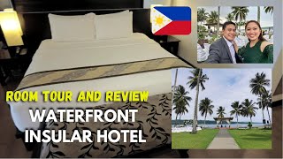 WATERFRONT INSULAR HOTEL  DELUXE PREMIUM ROOM  ROOM TOUR and REVIEW  DAVAO PHILIPPINES [upl. by Tifanie520]