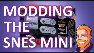 SNES Classic Edition modding How to mod the SNES Mini with Hakchi2 and RetroArch [upl. by Millar]