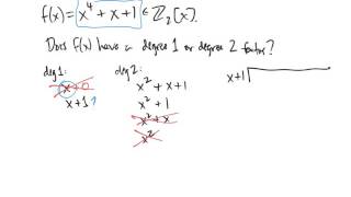 Irreducible Polynomials [upl. by Lucian]