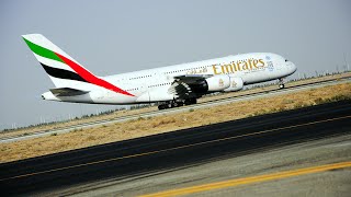 Emirates Airbus A380 lands in Tehran  Emirates Airline [upl. by Schaffer533]