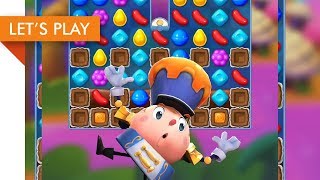 Lets Play  Candy Crush Friends Saga iOS Level 21  30 [upl. by Veedis245]