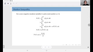 0601 Markov Inequality [upl. by Irrehc45]