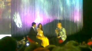 Coco Martin and Julia Montes at Walang Hanggan Pasasalamat [upl. by Tamar]