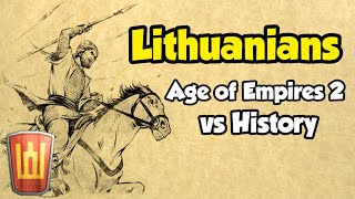 Lithuanians  AoE2 vs History [upl. by Mallina]