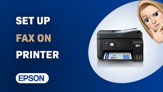 How to Set Up Fax on Epson EcoTank ET4800 Printer [upl. by Linis668]