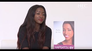 HAPSATOU SY marraine du HEC Stand Up Kick Off 2017 [upl. by Ecinreb263]