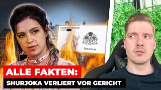 SHURJOKA VERLIERT vor GERICHT gegen TOBIAS HUCH [upl. by Refannej692]