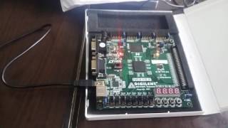 ALU Design implemented on Spartan 3E Nexys 2 FPGA [upl. by Sayles]