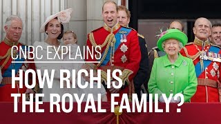 How rich is the royal family  CNBC Explains [upl. by Aglo572]