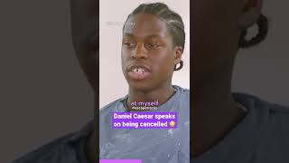 Daniel Caesar Speaks On Being CANCELLED 😳 danielcaesar singer rnb rnbsoul rnbmusic shorts [upl. by Sisile]