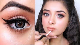 Doll Like Makeup for Teenagers In 5 Minutes [upl. by Cirtap646]