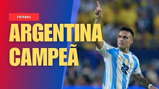 ARGENTINA CAMPEÃ HISTÓRIA FEITA NA COPA AMÉRICA [upl. by Harragan834]