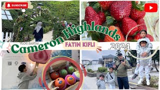 CAMERON HIGHLAND 2024 VLOG SANTAI [upl. by Petra]