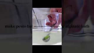 DISFRUTAR Avantgarde recipe quotMultispherical pesto with smoked eelquot [upl. by Kcaj]