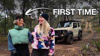 Her first time offroad  camping vlog [upl. by Adna525]